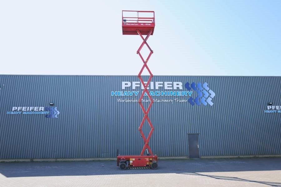Holland Lift Ecostar HL-9714 Electric, 12m Working Height, 325k - رافعة هيدروليكية مقصية: صورة 3 Holland Lift Ecostar HL-9714 Electric, 12m Working Height, 325k - رافعة هيدروليكية مقصية: صورة 3