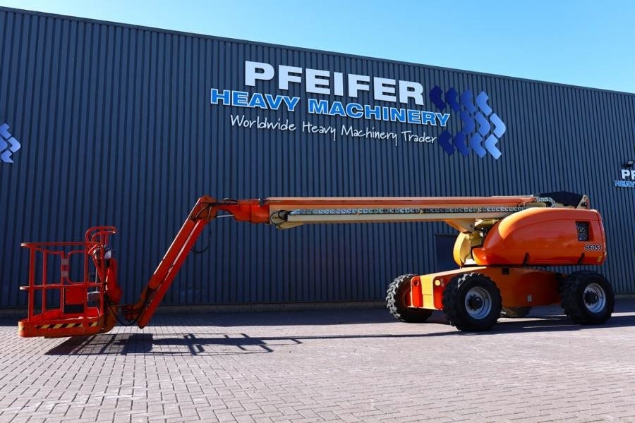 JLG 660SJ Diesel, 4x4 Drive, 22,3m Working Height, 17. - رافعة سلة تلسكوبية: صورة 1 JLG 660SJ Diesel, 4x4 Drive, 22,3m Working Height, 17. - رافعة سلة تلسكوبية: صورة 1