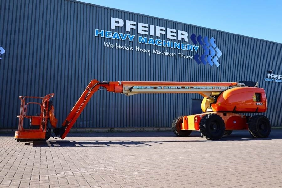 JLG 660SJ Diesel, 4x4 Drive, 22,3m Working Height, 17. - رافعة سلة تلسكوبية: صورة 1 JLG 660SJ Diesel, 4x4 Drive, 22,3m Working Height, 17. - رافعة سلة تلسكوبية: صورة 1