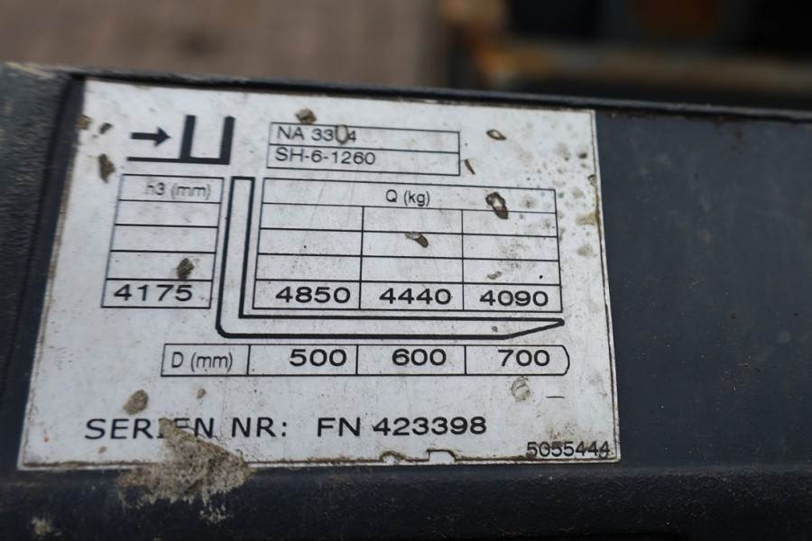 رافعة شوكية ديزل Jungheinrich EFG550 Electric, 5000kg Capacity, Lifting Height 3: صورة 7