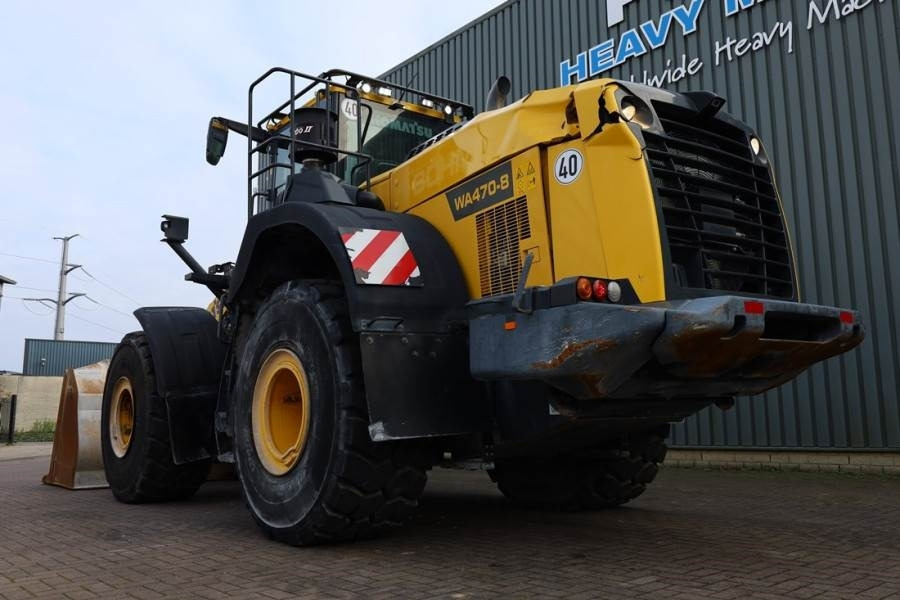 اللودر بعجل Komatsu WA470-8 Diesel, 4x4 Drive, Tamtron Weighting Syste: صورة 10
