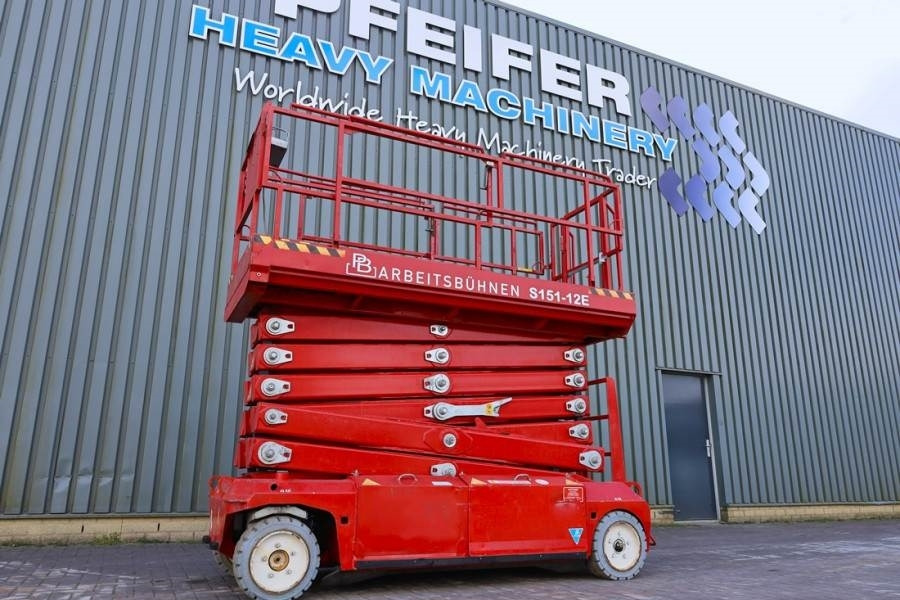 PB LIFT S151-12E Electric, 15m Working Height, 550kg - رافعة هيدروليكية مقصية: صورة 1 PB LIFT S151-12E Electric, 15m Working Height, 550kg - رافعة هيدروليكية مقصية: صورة 1