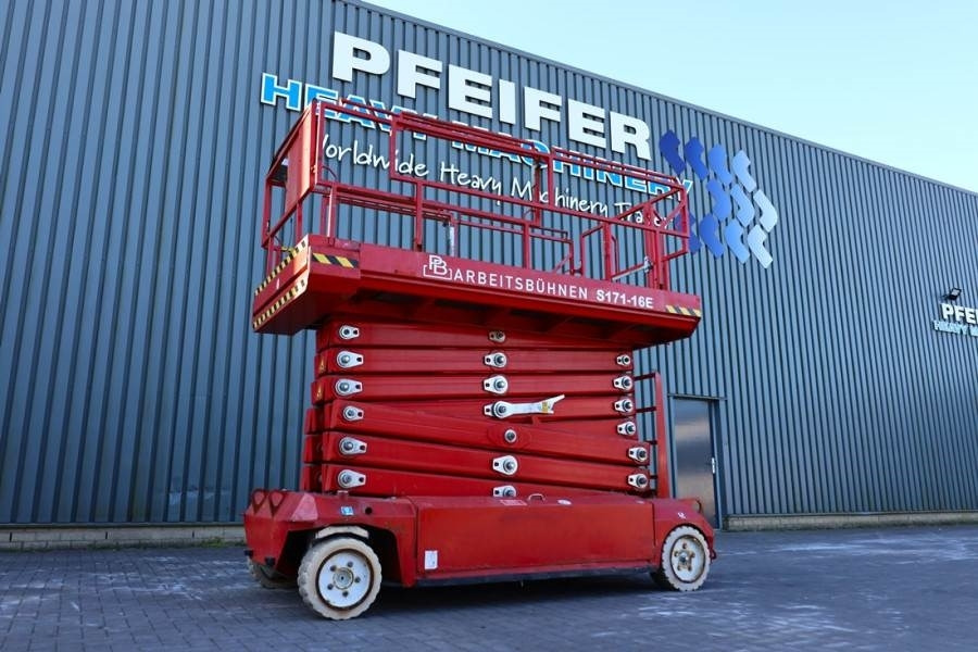 PB LIFT S171-16E Electric, 17.3m Working Height, 400k - رافعة هيدروليكية مقصية: صورة 1 PB LIFT S171-16E Electric, 17.3m Working Height, 400k - رافعة هيدروليكية مقصية: صورة 1