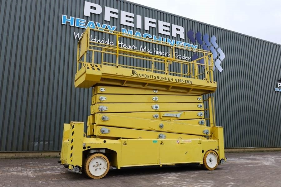 PB LIFT S195-12ES Electric, 19.6m Working Height, 700 - رافعة هيدروليكية مقصية: صورة 1 PB LIFT S195-12ES Electric, 19.6m Working Height, 700 - رافعة هيدروليكية مقصية: صورة 1