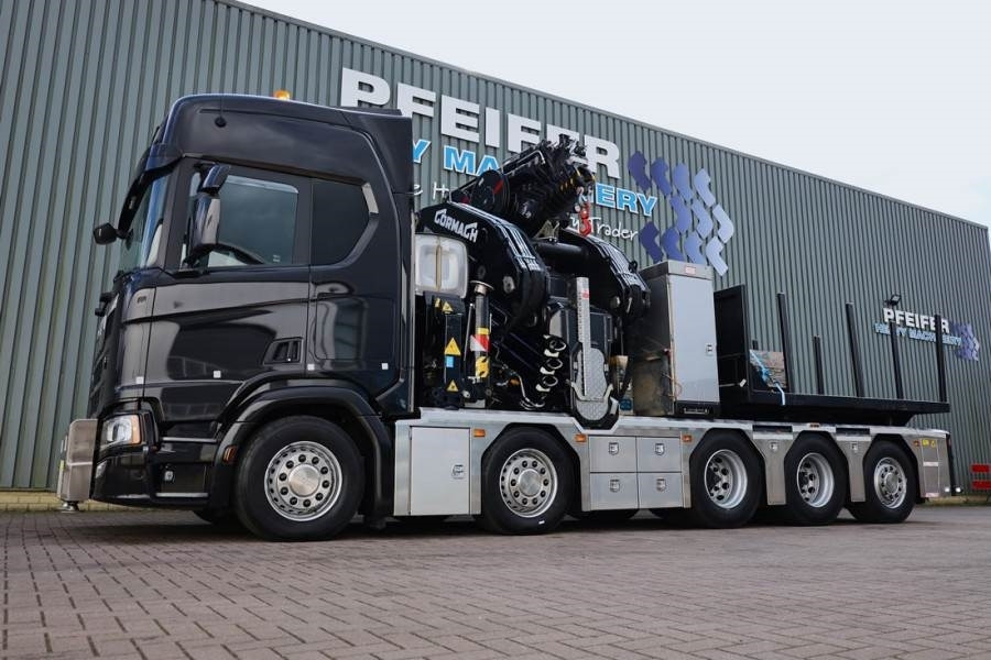 رافعة لجميع التضاريس Scania R540 B10x4 With CORMACH 150tm Crane Valid inspecti: صورة 1