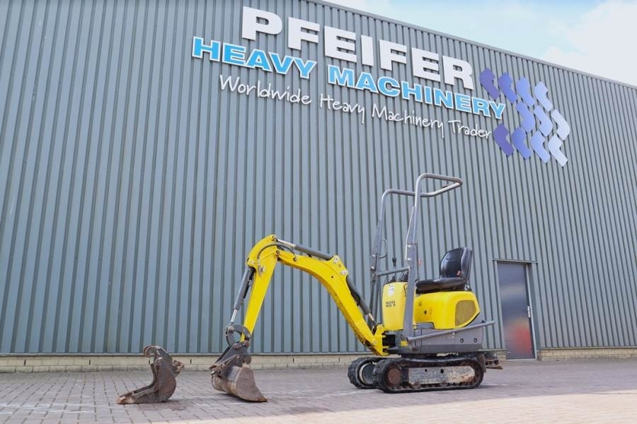 Wacker Neuson SWE08B Wacker Neuson mini excavator including 2 bu - حفارة مُصَّغرة: صورة 1 Wacker Neuson SWE08B Wacker Neuson mini excavator including 2 bu - حفارة مُصَّغرة: صورة 1