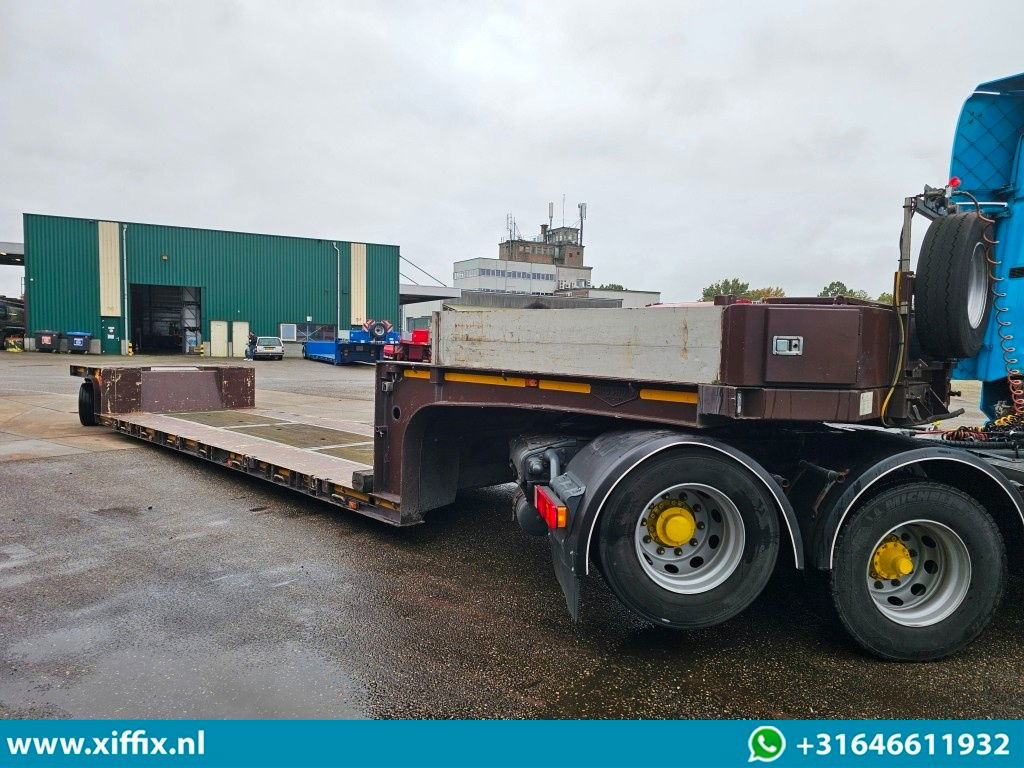 Broshuis 1-ass. Uitschuifbare dieplader / 1x gestuurd - عربة منخفضة مسطحة نصف مقطورة: صورة 4 Broshuis 1-ass. Uitschuifbare dieplader / 1x gestuurd - عربة منخفضة مسطحة نصف مقطورة: صورة 4