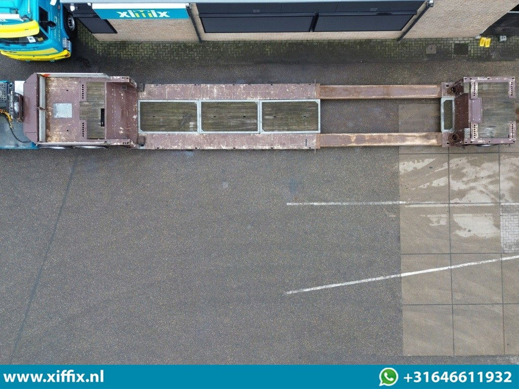 Broshuis 1-ass. Uitschuifbare dieplader / 1x gestuurd - عربة منخفضة مسطحة نصف مقطورة: صورة 3 Broshuis 1-ass. Uitschuifbare dieplader / 1x gestuurd - عربة منخفضة مسطحة نصف مقطورة: صورة 3