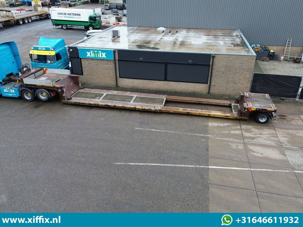 Broshuis 1-ass. Uitschuifbare dieplader / 1x gestuurd - عربة منخفضة مسطحة نصف مقطورة: صورة 2 Broshuis 1-ass. Uitschuifbare dieplader / 1x gestuurd - عربة منخفضة مسطحة نصف مقطورة: صورة 2