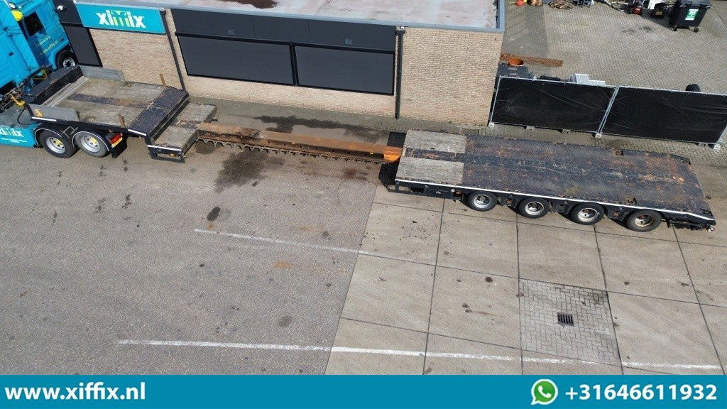 Broshuis 4-ass. Uitschuifbare semi dieplader / 2x naloop gestuurd - عربة منخفضة مسطحة نصف مقطورة: صورة 2 Broshuis 4-ass. Uitschuifbare semi dieplader / 2x naloop gestuurd - عربة منخفضة مسطحة نصف مقطورة: صورة 2