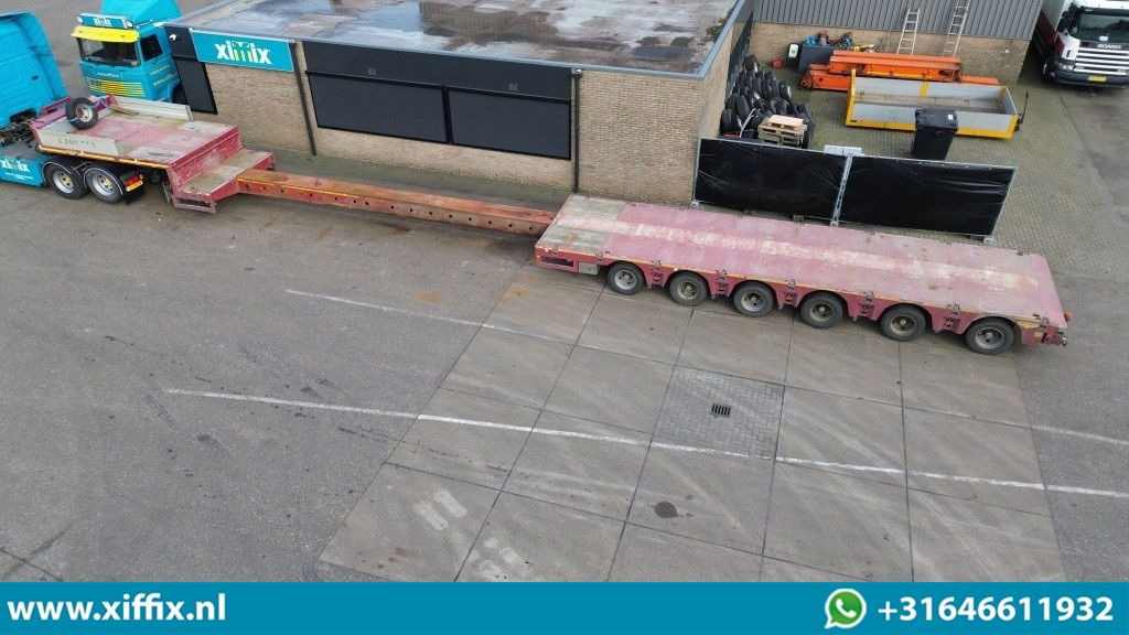 Broshuis 6-ass. Uitschuifbare semi dieplader / SL assen / 5x gestuurd - عربة منخفضة مسطحة نصف مقطورة: صورة 2 Broshuis 6-ass. Uitschuifbare semi dieplader / SL assen / 5x gestuurd - عربة منخفضة مسطحة نصف مقطورة: صورة 2
