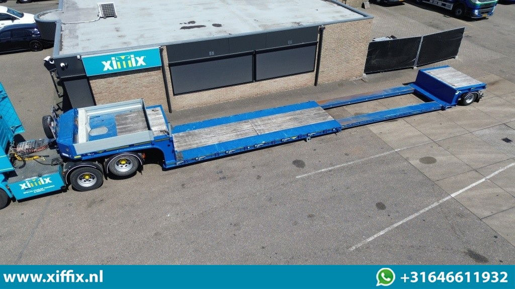 Broshuis TE Huur 1-ass. Uitschuifbare dieplader / 1x gestuurd - عربة منخفضة مسطحة نصف مقطورة: صورة 1 Broshuis TE Huur 1-ass. Uitschuifbare dieplader / 1x gestuurd - عربة منخفضة مسطحة نصف مقطورة: صورة 1