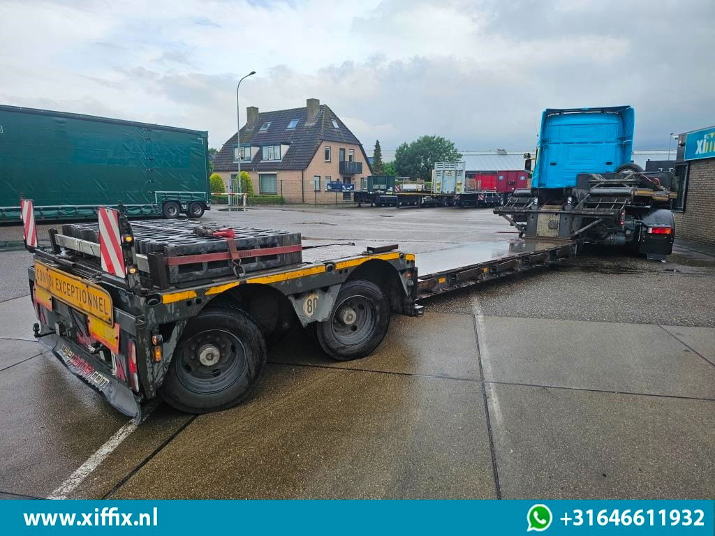 Diversen Kel-bert 2-ass. Uitschuifbare dieplader met afneembare nek / 2x gestuur - عربة منخفضة مسطحة نصف مقطورة: صورة 4 Diversen Kel-bert 2-ass. Uitschuifbare dieplader met afneembare nek / 2x gestuur - عربة منخفضة مسطحة نصف مقطورة: صورة 4