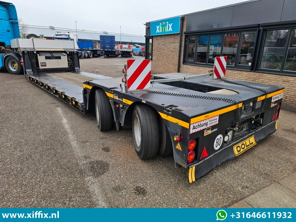 Doll 2-ass. Uitschuifbare dieplader met afneembare nek / Panther assen - عربة منخفضة مسطحة نصف مقطورة: صورة 4 Doll 2-ass. Uitschuifbare dieplader met afneembare nek / Panther assen - عربة منخفضة مسطحة نصف مقطورة: صورة 4
