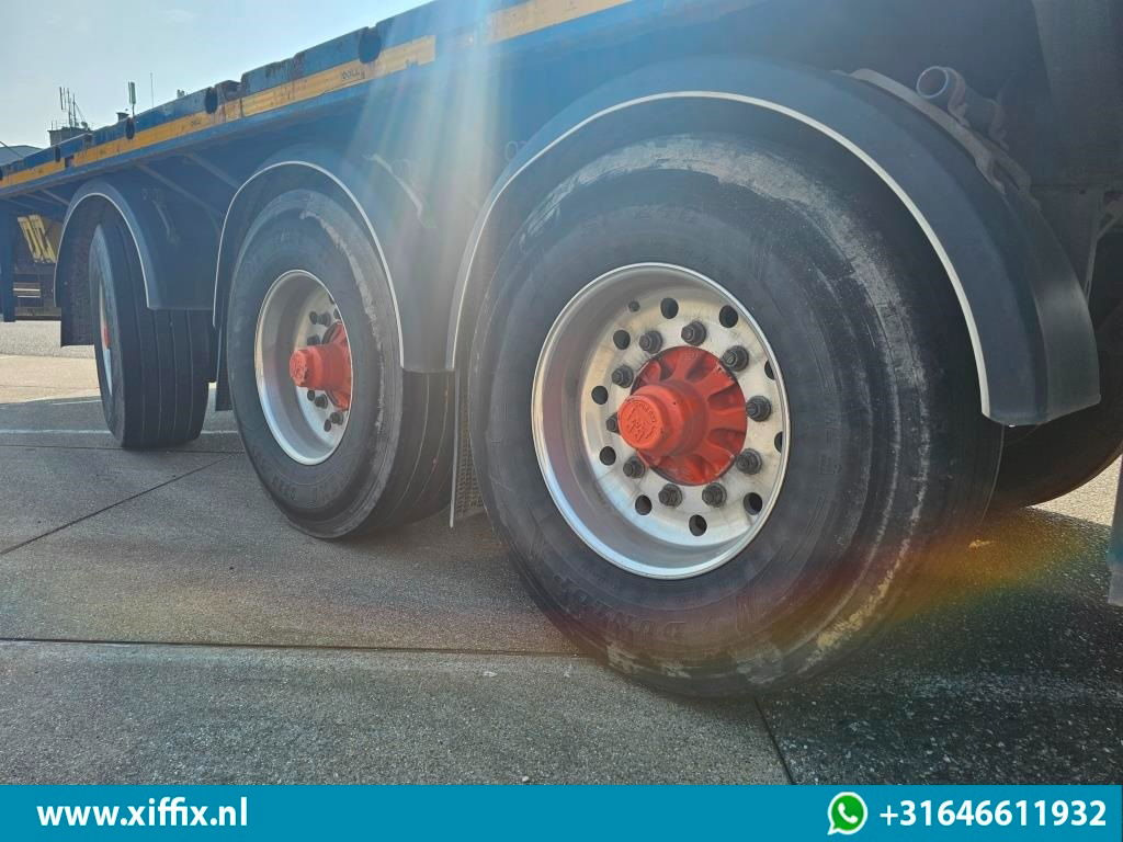 Doll 3-ass. Vlakke uitschuifbare oplegger / Naloop gestuurd - نصف مقطورة مسطحة: صورة 5 Doll 3-ass. Vlakke uitschuifbare oplegger / Naloop gestuurd - نصف مقطورة مسطحة: صورة 5