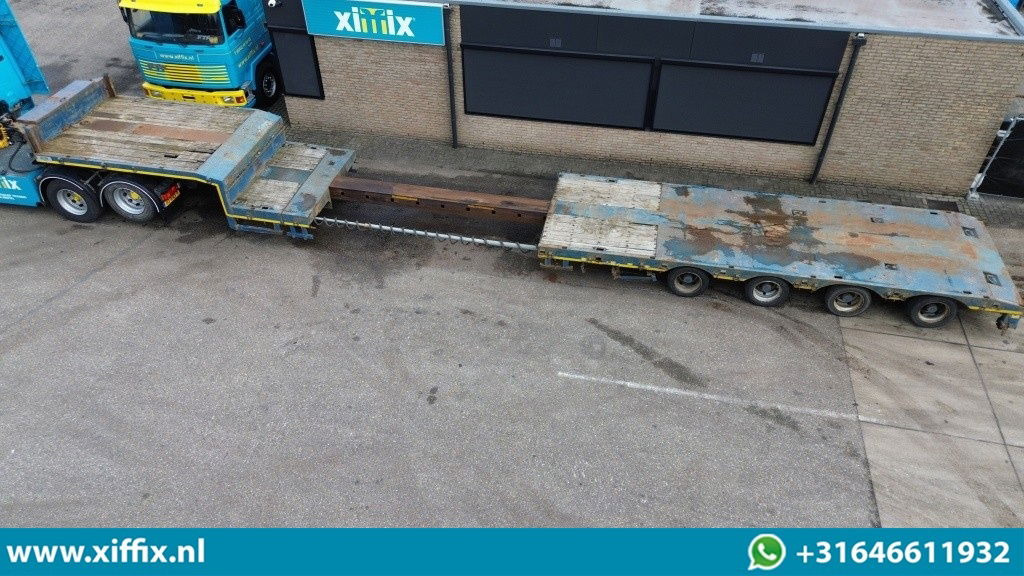 ES-GE 4-ass. Uitschuifbare semi dieplader / 78 cm. Hoog / 2x naloop gestuurd - عربة منخفضة مسطحة نصف مقطورة: صورة 2 ES-GE 4-ass. Uitschuifbare semi dieplader / 78 cm. Hoog / 2x naloop gestuurd - عربة منخفضة مسطحة نصف مقطورة: صورة 2