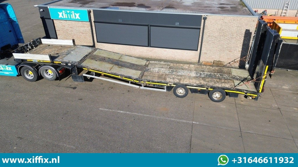 Faymonville 2-ass. Semi-dieplader met dubbele hydr. Kleppen en hefbed / 2x gestu - عربة منخفضة مسطحة نصف مقطورة: صورة 2 Faymonville 2-ass. Semi-dieplader met dubbele hydr. Kleppen en hefbed / 2x gestu - عربة منخفضة مسطحة نصف مقطورة: صورة 2