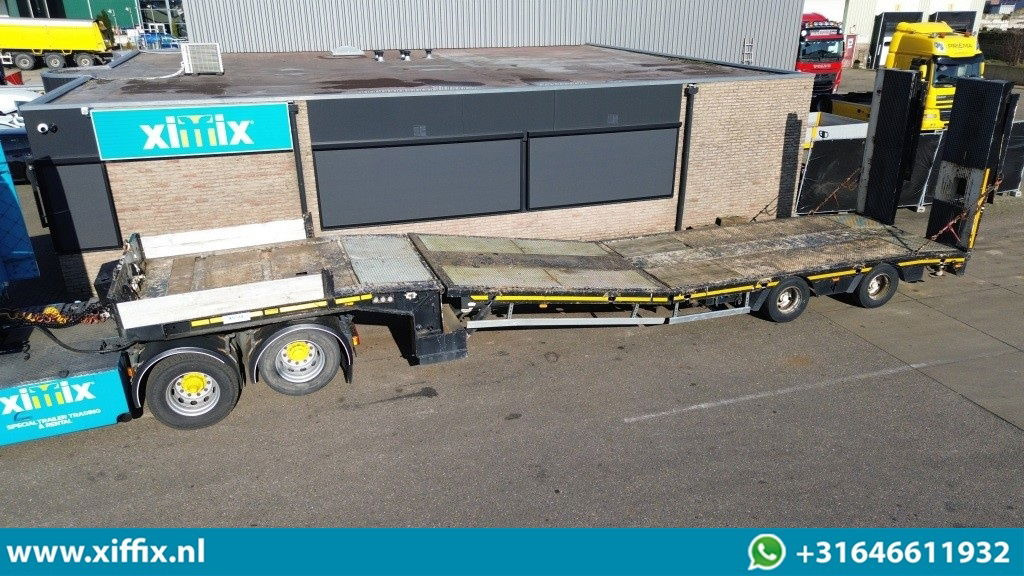 Faymonville 2-ass. Semi-dieplader met dubbele hydr. Kleppen en hefbed / 2x gestu - عربة منخفضة مسطحة نصف مقطورة: صورة 1 Faymonville 2-ass. Semi-dieplader met dubbele hydr. Kleppen en hefbed / 2x gestu - عربة منخفضة مسطحة نصف مقطورة: صورة 1