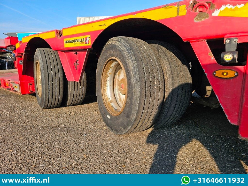 Faymonville 2-ass. Uitschuifbare dieplader met afneembare nek / 2x gestuurd - عربة منخفضة مسطحة نصف مقطورة: صورة 5 Faymonville 2-ass. Uitschuifbare dieplader met afneembare nek / 2x gestuurd - عربة منخفضة مسطحة نصف مقطورة: صورة 5