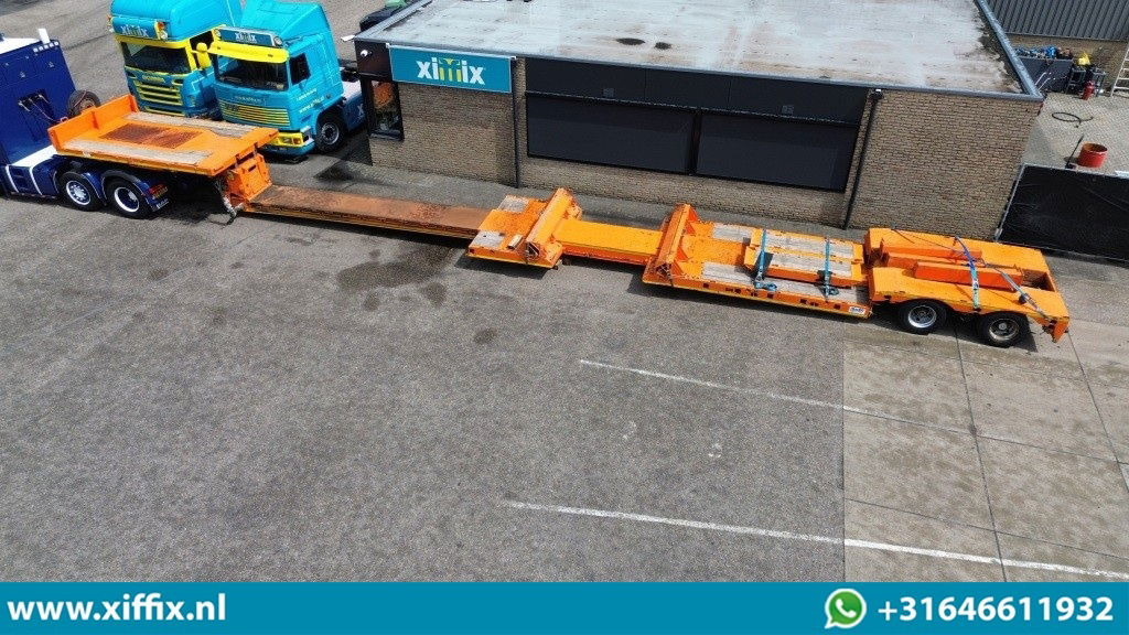 Faymonville 2-ass. Uitschuifbare dieplader met afneembare zwanenhals / 2x gestuurd - عربة منخفضة مسطحة نصف مقطورة: صورة 2 Faymonville 2-ass. Uitschuifbare dieplader met afneembare zwanenhals / 2x gestuurd - عربة منخفضة مسطحة نصف مقطورة: صورة 2