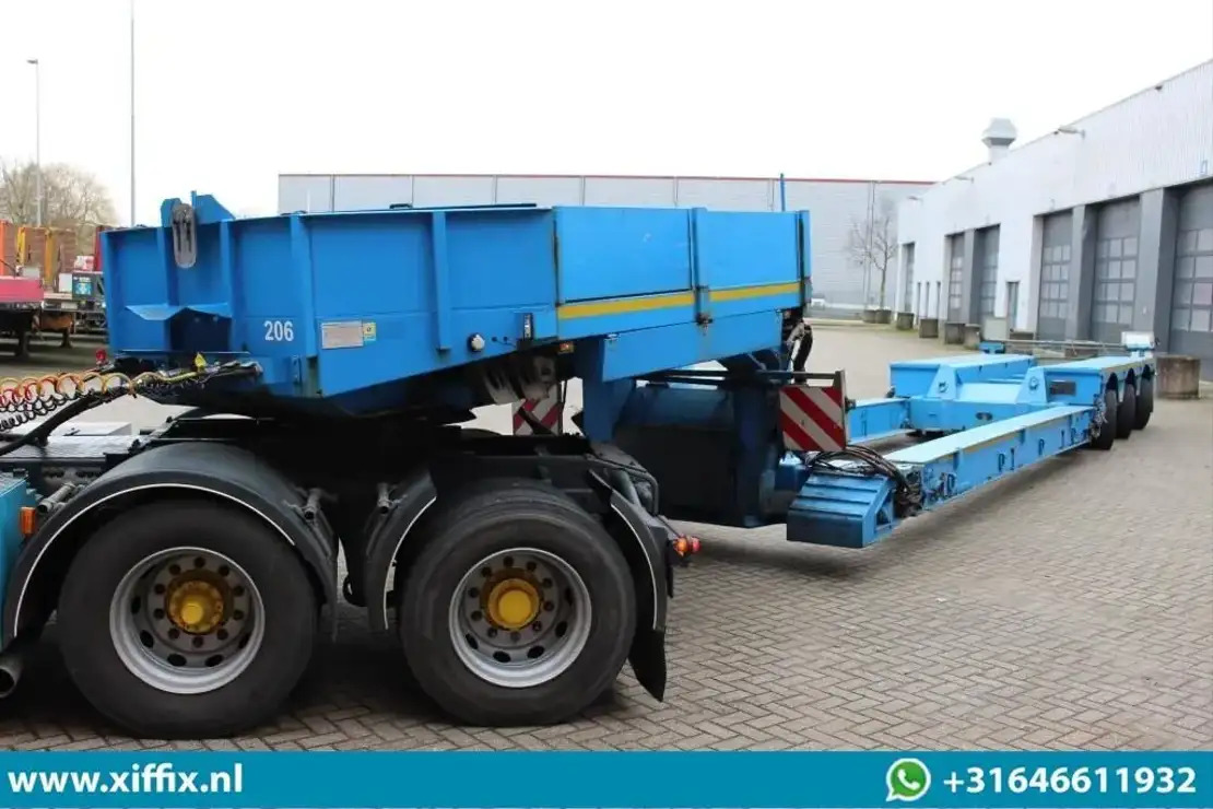 Faymonville 3-ass. Uitschuifbare dieplader met afneembare zwanenhals / Hydr. Vre - عربة منخفضة مسطحة نصف مقطورة: صورة 3 Faymonville 3-ass. Uitschuifbare dieplader met afneembare zwanenhals / Hydr. Vre - عربة منخفضة مسطحة نصف مقطورة: صورة 3