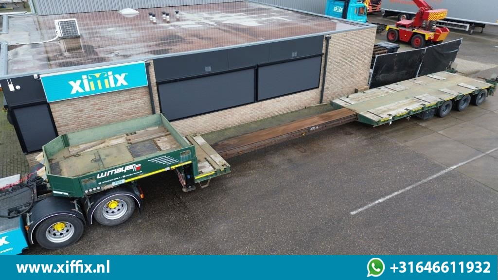 Goldhofer 3-ass. Uitschuifbare semi dieplader / 3x gestuurd - عربة منخفضة مسطحة نصف مقطورة: صورة 1 Goldhofer 3-ass. Uitschuifbare semi dieplader / 3x gestuurd - عربة منخفضة مسطحة نصف مقطورة: صورة 1