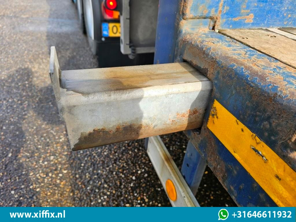 عربة منخفضة مسطحة نصف مقطورة HRD 3-ass. Uitschuifbare Semi dieplader / 1x naloop gestuurd: صورة 9