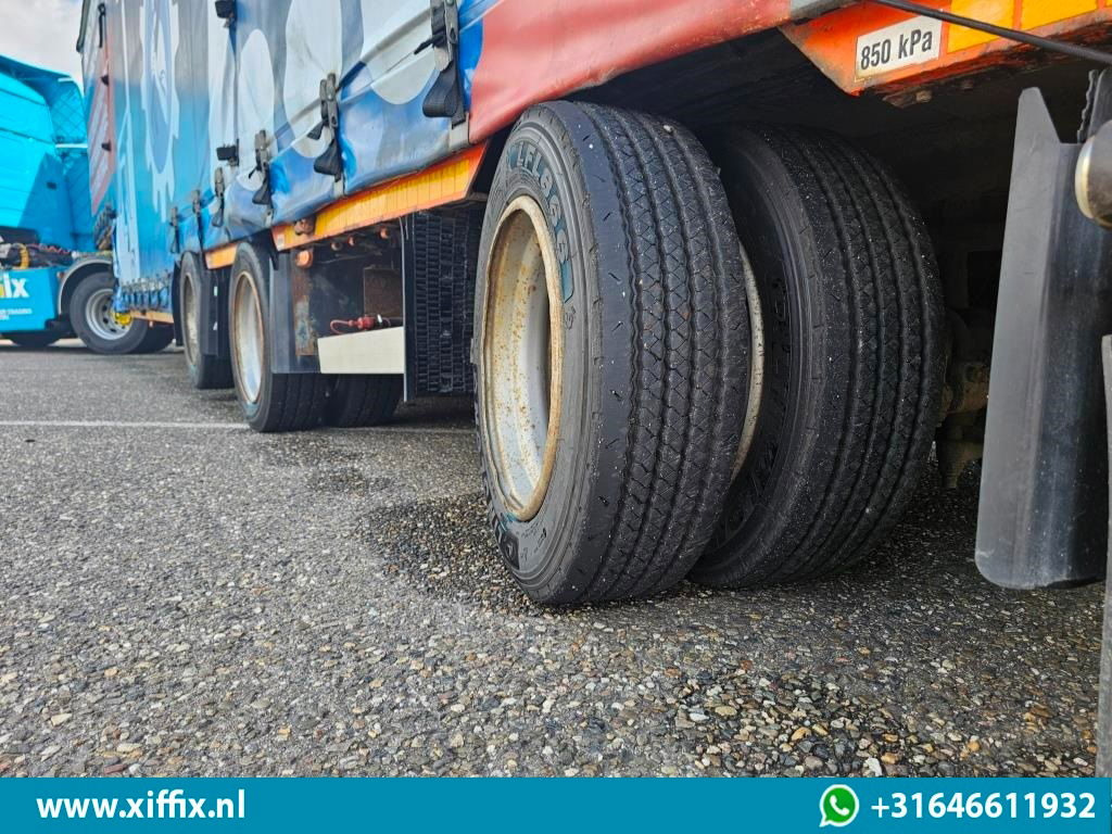 Meusburger 3-ass. Dieplader met huifopbouw / Naloop gestuurd - عربة منخفضة مسطحة نصف مقطورة: صورة 5 Meusburger 3-ass. Dieplader met huifopbouw / Naloop gestuurd - عربة منخفضة مسطحة نصف مقطورة: صورة 5