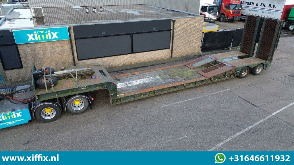 Nooteboom 2-ass. Dieplader met dubbele hydr. Kleppen / 2x gestuurd - عربة منخفضة مسطحة نصف مقطورة: صورة 1 Nooteboom 2-ass. Dieplader met dubbele hydr. Kleppen / 2x gestuurd - عربة منخفضة مسطحة نصف مقطورة: صورة 1