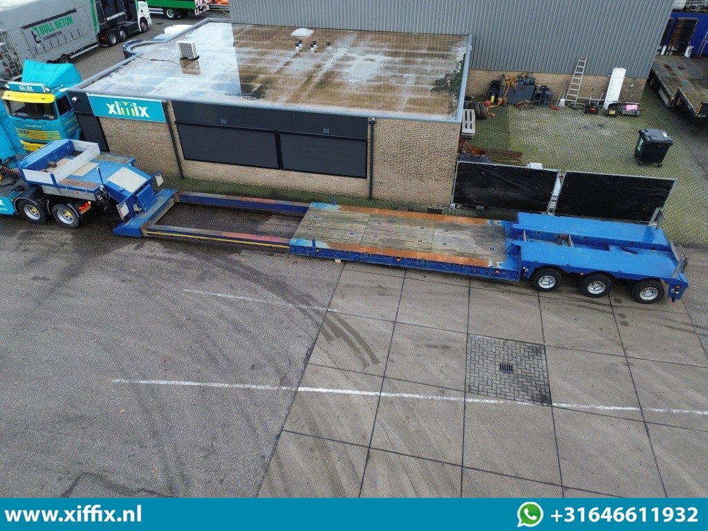 Nooteboom 3-ass. Uitschuifbare dieplader met afneembare nek / 3x gestuurd / 274 cm. Breed - عربة منخفضة مسطحة نصف مقطورة: صورة 2 Nooteboom 3-ass. Uitschuifbare dieplader met afneembare nek / 3x gestuurd / 274 cm. Breed - عربة منخفضة مسطحة نصف مقطورة: صورة 2