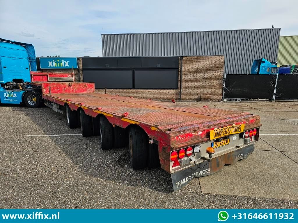 Nooteboom 4-ass. Dubbel 2x uitschuifbare semi dieplader / 4x gestuurd - عربة منخفضة مسطحة نصف مقطورة: صورة 4 Nooteboom 4-ass. Dubbel 2x uitschuifbare semi dieplader / 4x gestuurd - عربة منخفضة مسطحة نصف مقطورة: صورة 4