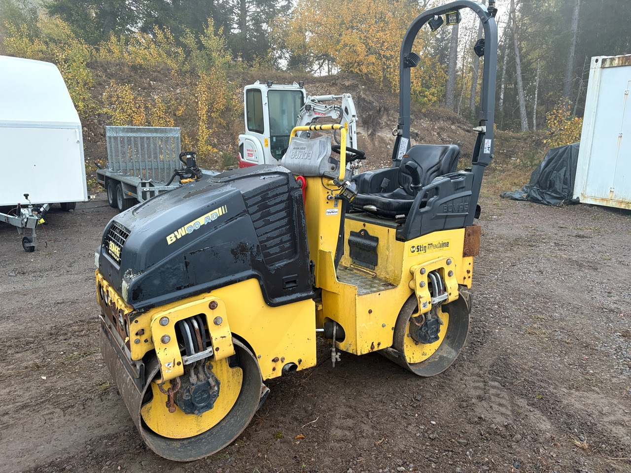 Bomag BW 90 AD-5 - مدحلة اسفلت: صورة 1 Bomag BW 90 AD-5 - مدحلة اسفلت: صورة 1