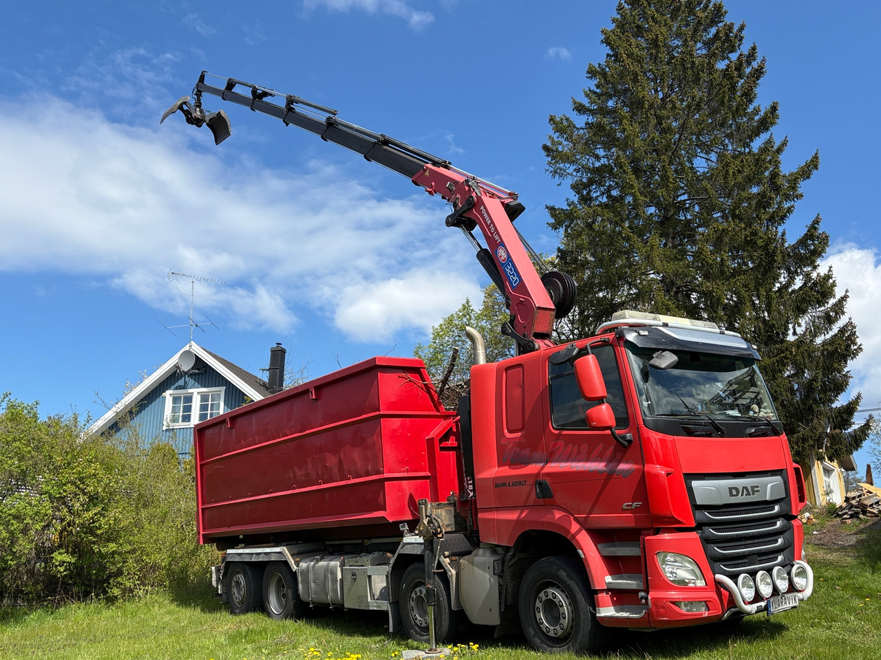 DAF FAX CF530Y - شاحنة كرين: صورة 1 DAF FAX CF530Y - شاحنة كرين: صورة 1