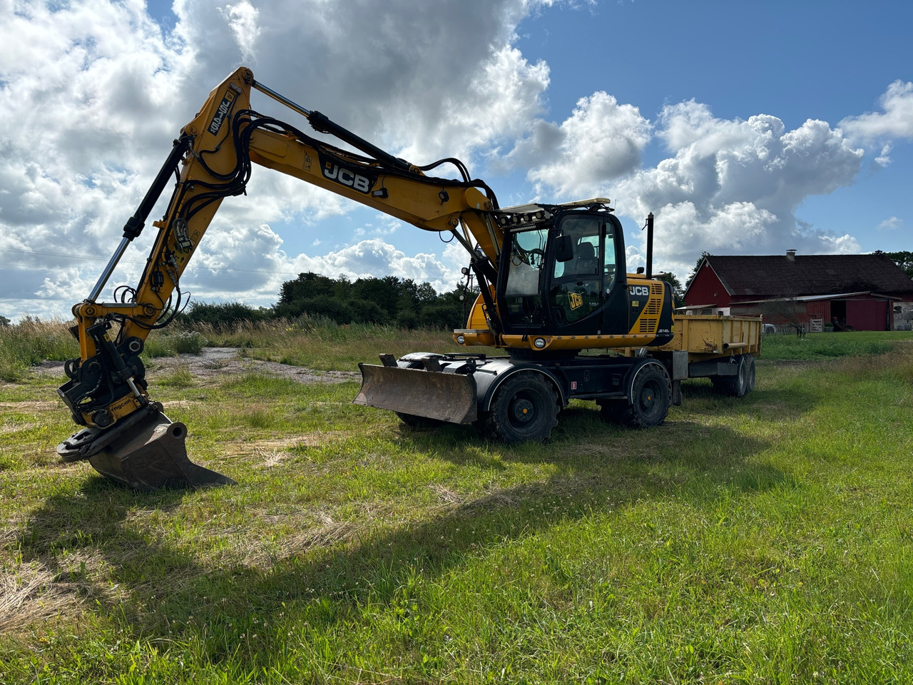 JCB JS145W - حفارة: صورة 1 JCB JS145W - حفارة: صورة 1