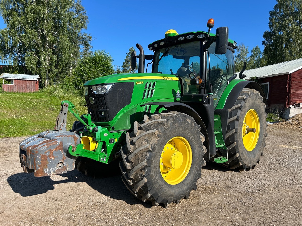 John Deere 6215R - جرار: صورة 1 John Deere 6215R - جرار: صورة 1