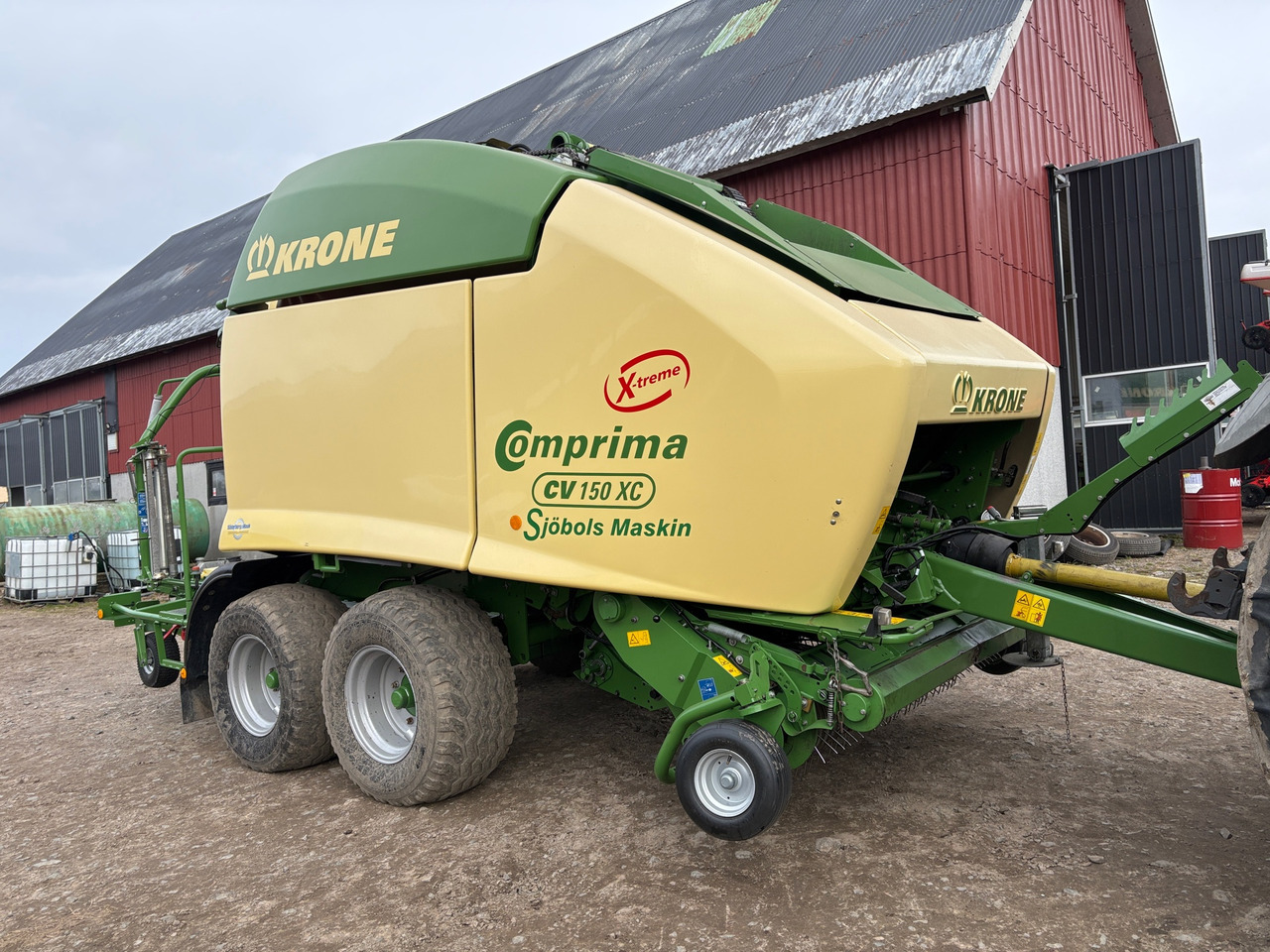 Krone Comprima CV 150 XC - مكنة: صورة 1 Krone Comprima CV 150 XC - مكنة: صورة 1
