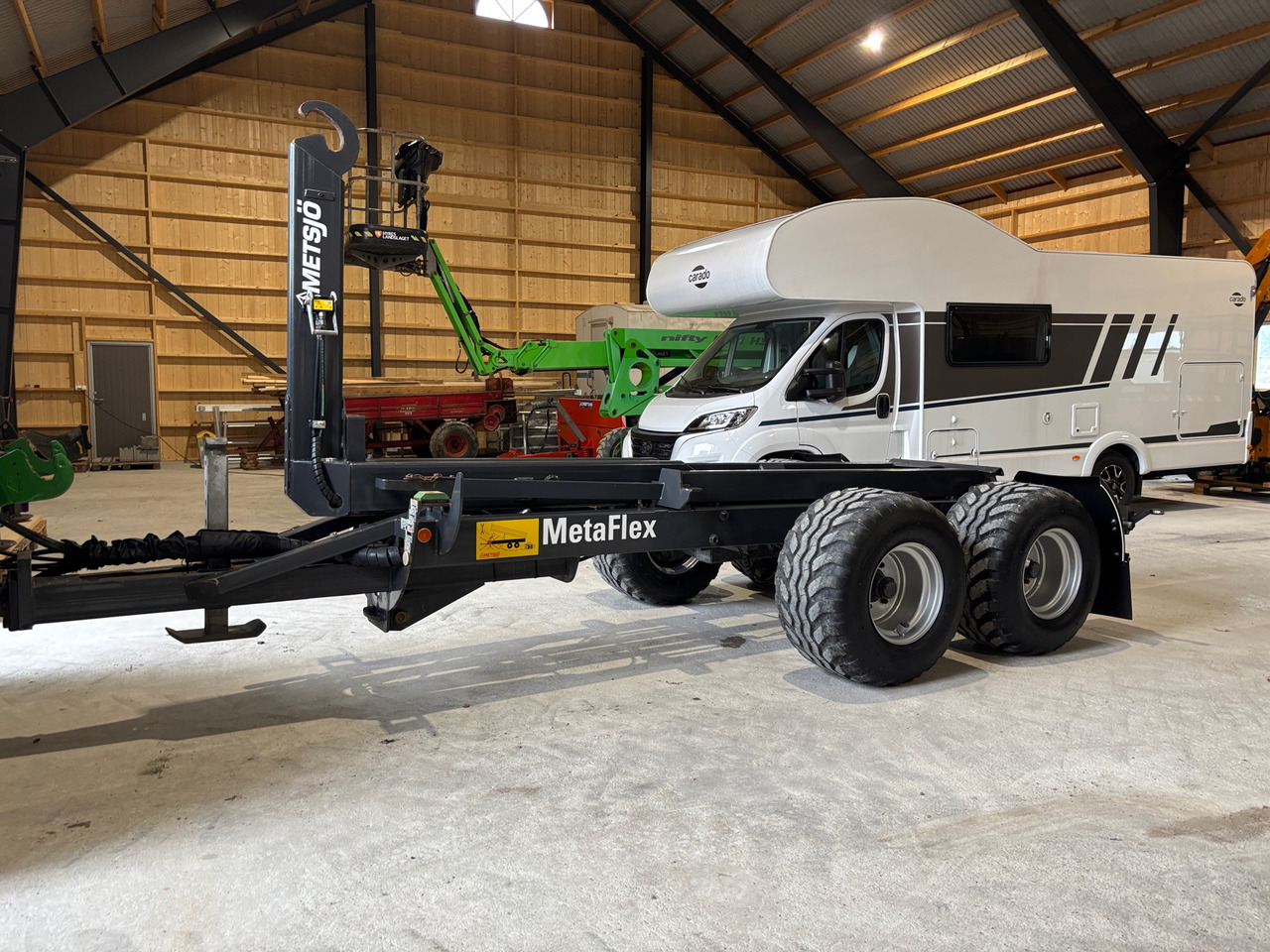 Metsjö MetaFlex 45 - المقطورة الزراعية: صورة 1 Metsjö MetaFlex 45 - المقطورة الزراعية: صورة 1