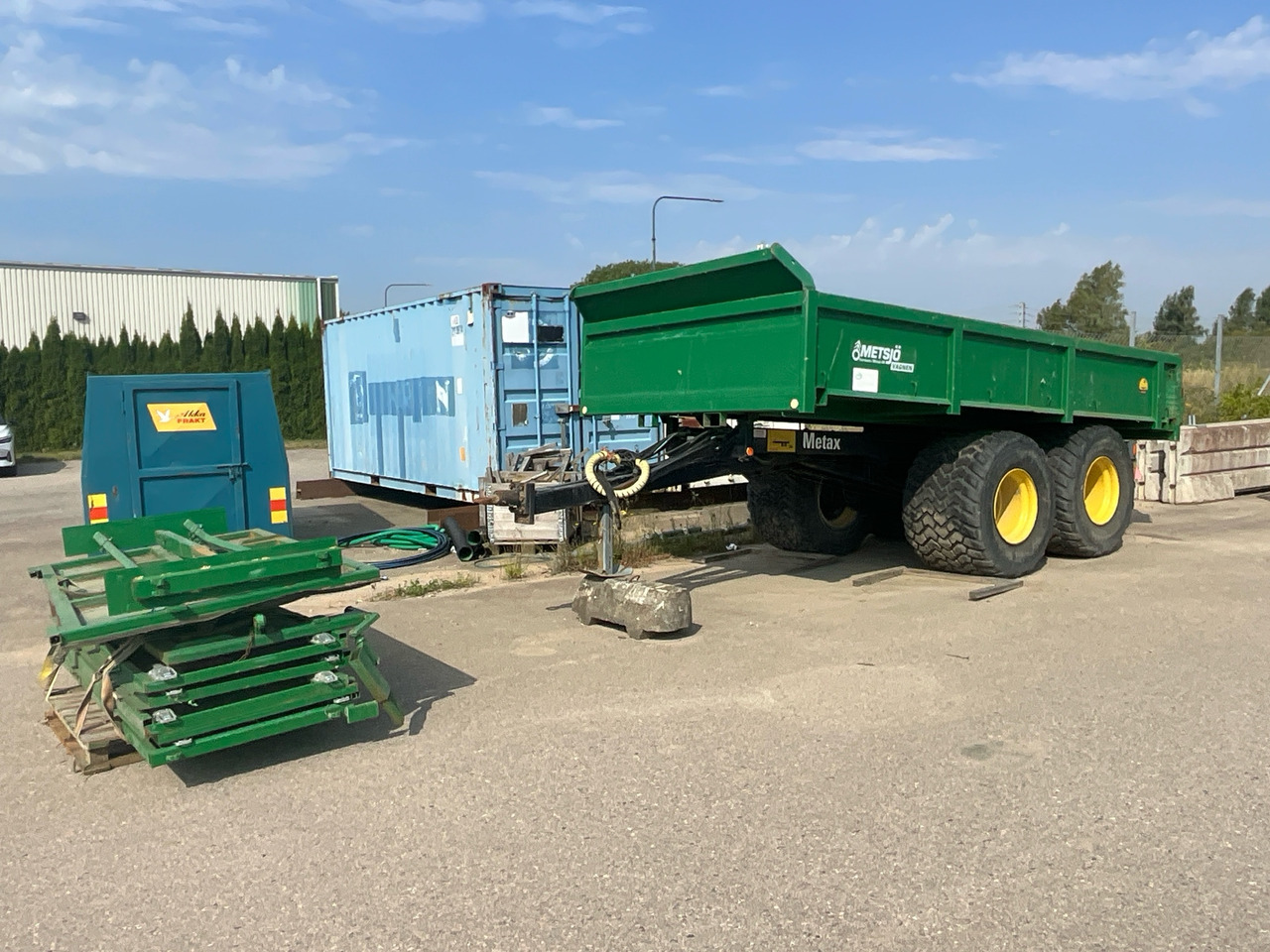 Metsjö Metax - المقطورة الزراعية: صورة 1 Metsjö Metax - المقطورة الزراعية: صورة 1