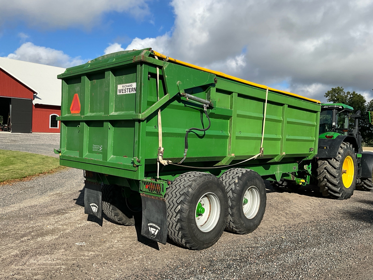 Richard Western 18ton - المقطورة الزراعية: صورة 1 Richard Western 18ton - المقطورة الزراعية: صورة 1