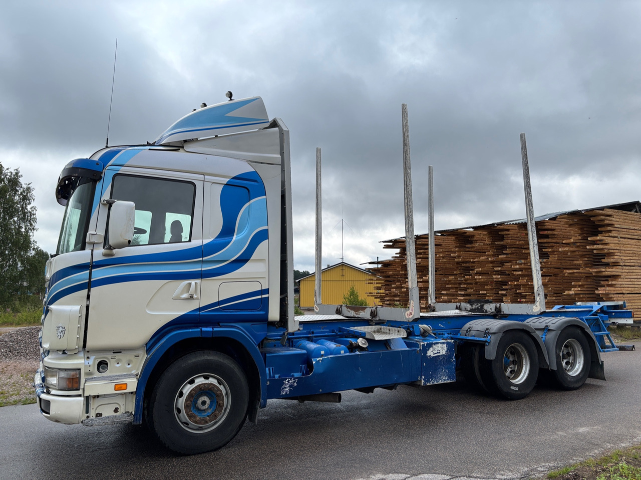 Scania R164 6X4 - شاحنة: صورة 1 Scania R164 6X4 - شاحنة: صورة 1
