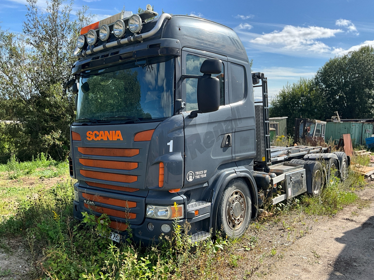 Scania R440 - شاحنة ذات خطاف: صورة 1 Scania R440 - شاحنة ذات خطاف: صورة 1