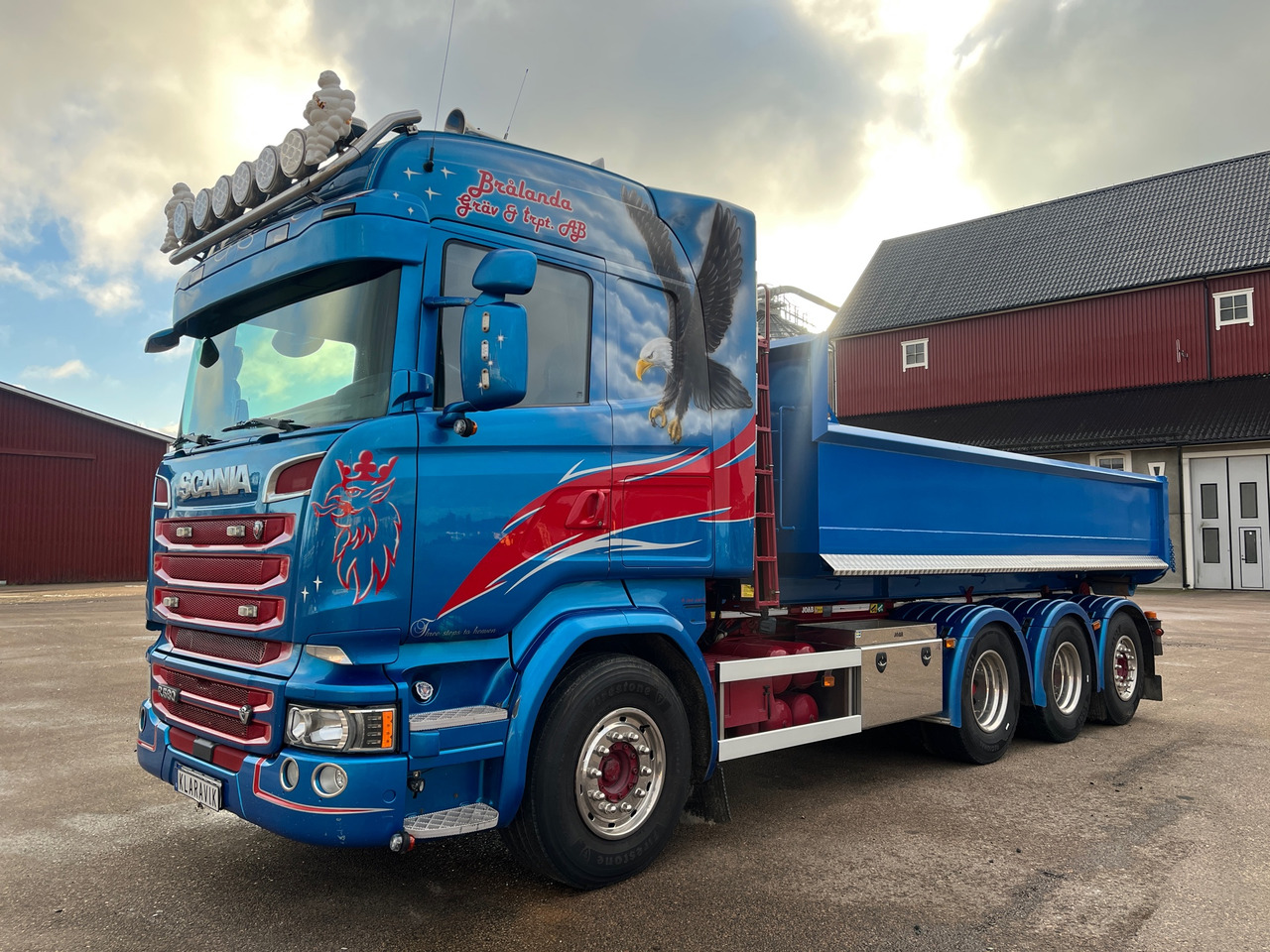 Scania R580 - شاحنة ذات خطاف: صورة 1 Scania R580 - شاحنة ذات خطاف: صورة 1