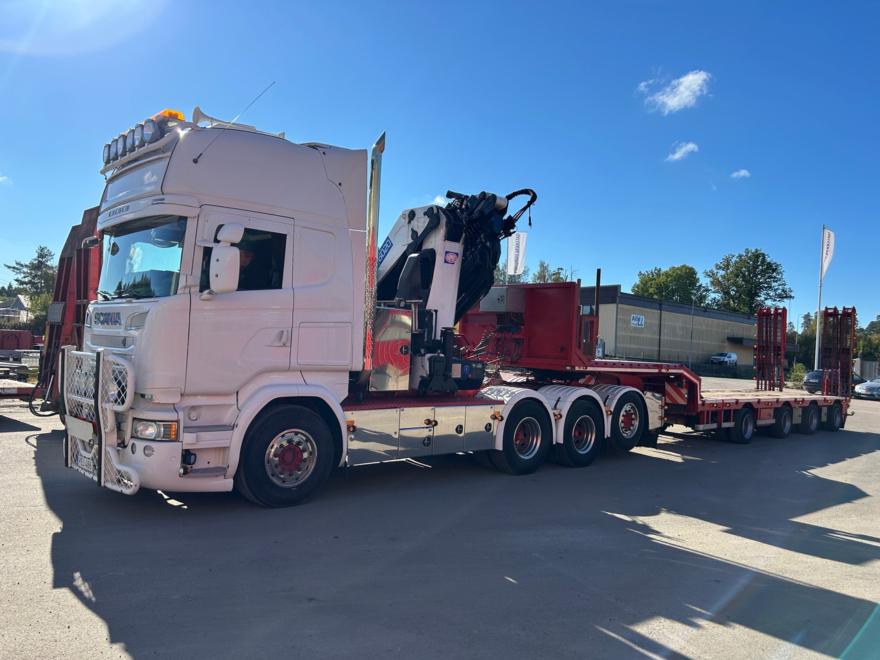 Scania R730 - وحدة جر, شاحنة كرين: صورة 1 Scania R730 - وحدة جر, شاحنة كرين: صورة 1