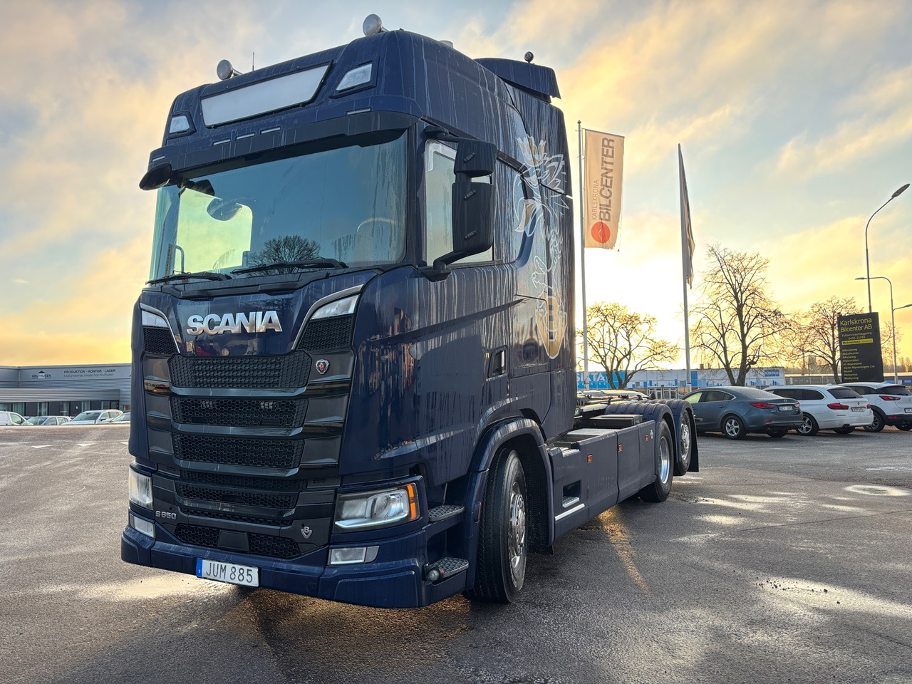 Scania S650 V8 6x2*4 - شاحنة ذات خطاف: صورة 1 Scania S650 V8 6x2*4 - شاحنة ذات خطاف: صورة 1