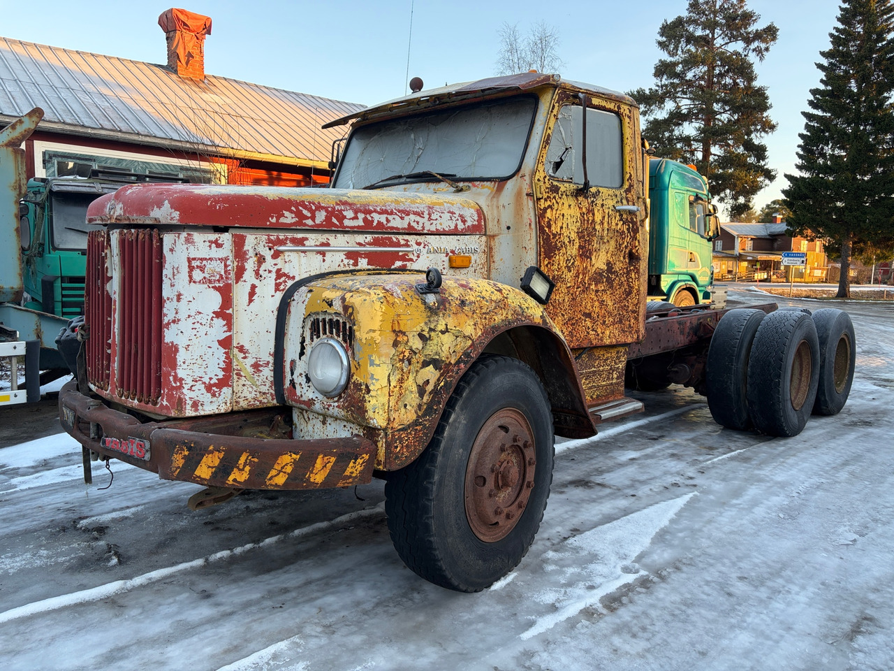 Scania Vabis - شاحنة هيكل كابينة: صورة 1 Scania Vabis - شاحنة هيكل كابينة: صورة 1