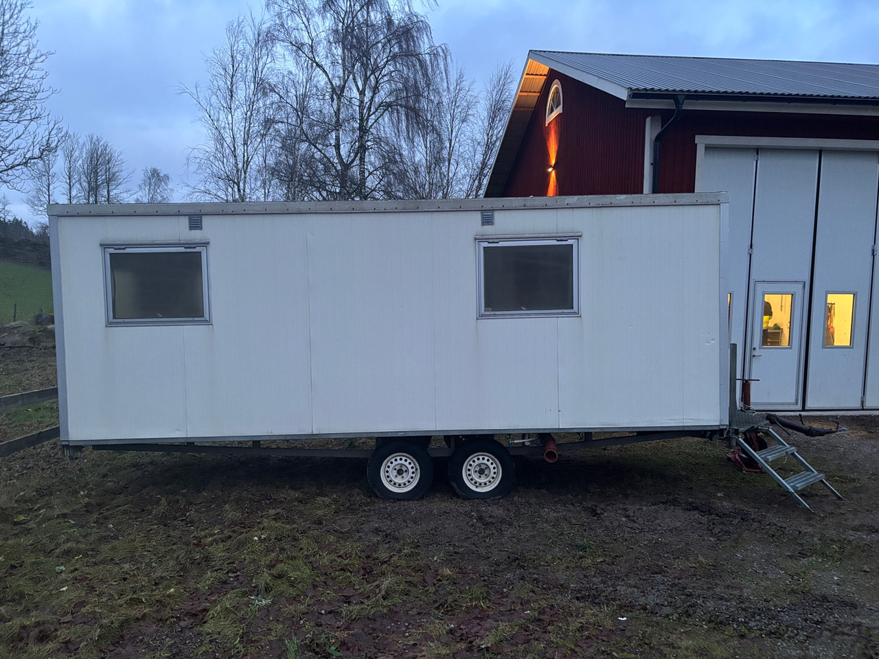 Vallavagnen TPV 4-6 - حاوية البناء, عربة مقطورة: صورة 1 Vallavagnen TPV 4-6 - حاوية البناء, عربة مقطورة: صورة 1