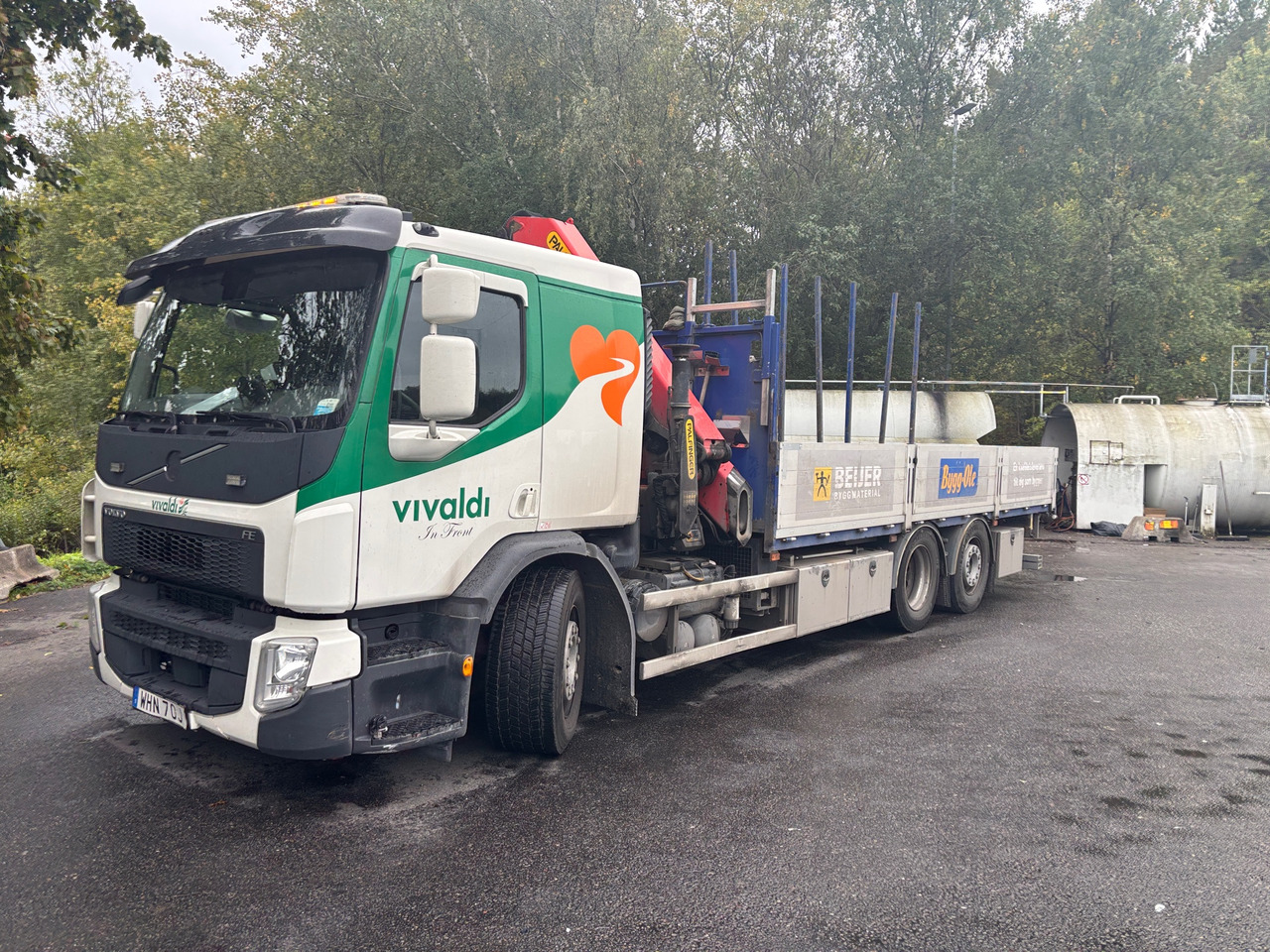 Volvo FE 62 TR - شاحنة كرين: صورة 1 Volvo FE 62 TR - شاحنة كرين: صورة 1