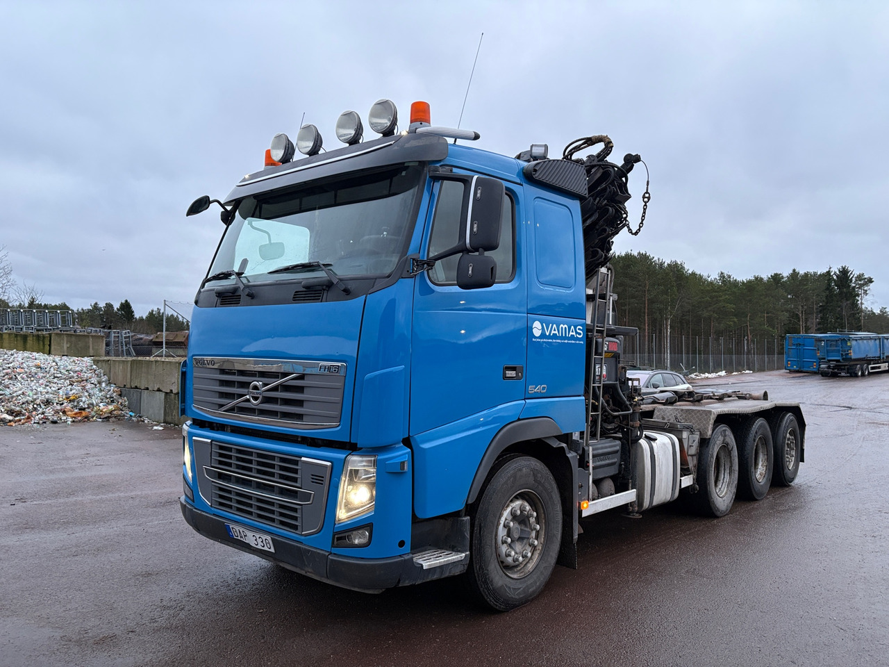 Volvo FH16 540 - شاحنة ذات خطاف: صورة 1 Volvo FH16 540 - شاحنة ذات خطاف: صورة 1