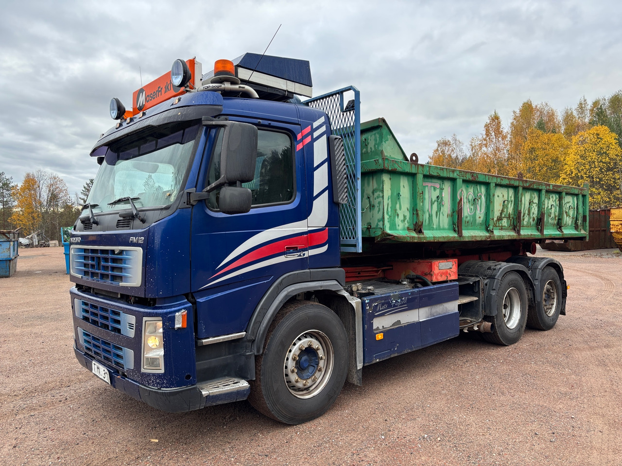 Volvo FM12 420 6x2 - شاحنة ذات خطاف: صورة 1 Volvo FM12 420 6x2 - شاحنة ذات خطاف: صورة 1