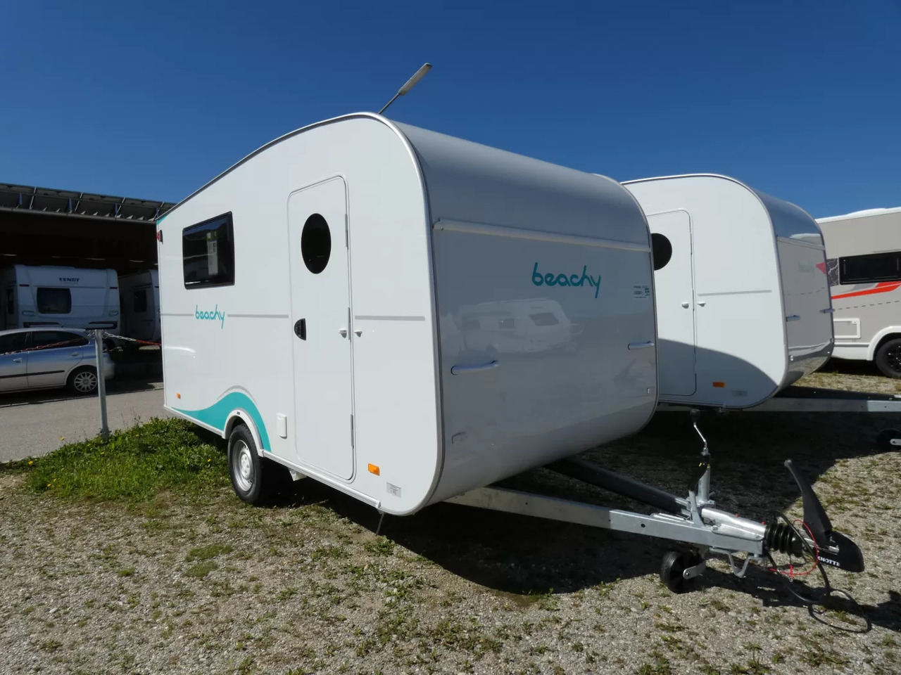 جديدة كرفان سحب Wohnwagen Hobby Beachy 450 #0884: صورة 1
